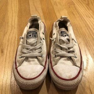 Women’s white Converse All Star size 7.5